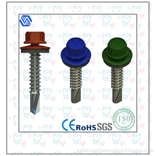 Hex Head with Flange Stainless Steel Screw (BL-0001)